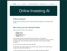 Tablet Screenshot of onlineinvestingai.com